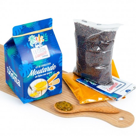 Mini-coffret gastronomie Moutarde version quadrichromie